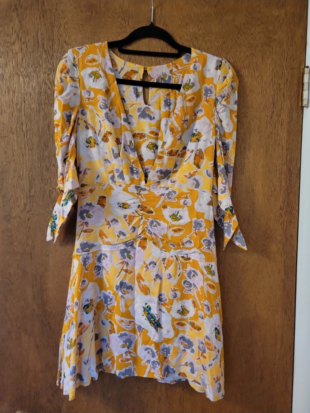 Free People Floral Mini Dress